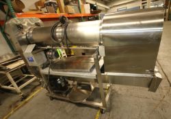 7 ft L x 14" W Portable S/S Tumbler, 110V (Used for Sugar), (Aprox. Overall Dim. 102" L x 30" W x