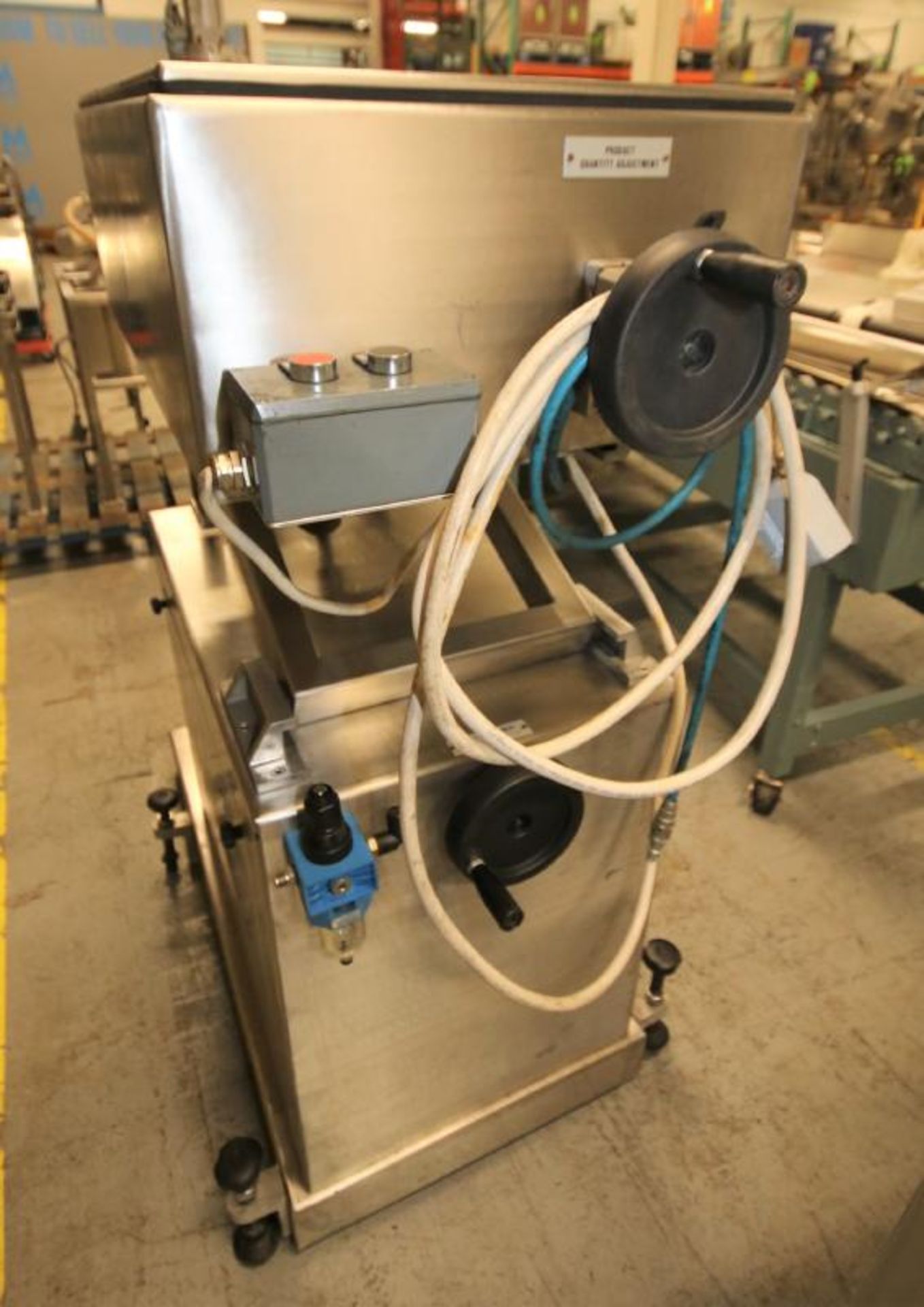 Comas S/S Postion Filler / Depositor, SN 2248, with 2" Threaded Fill Valve & Adjustable Height ( - Image 4 of 5