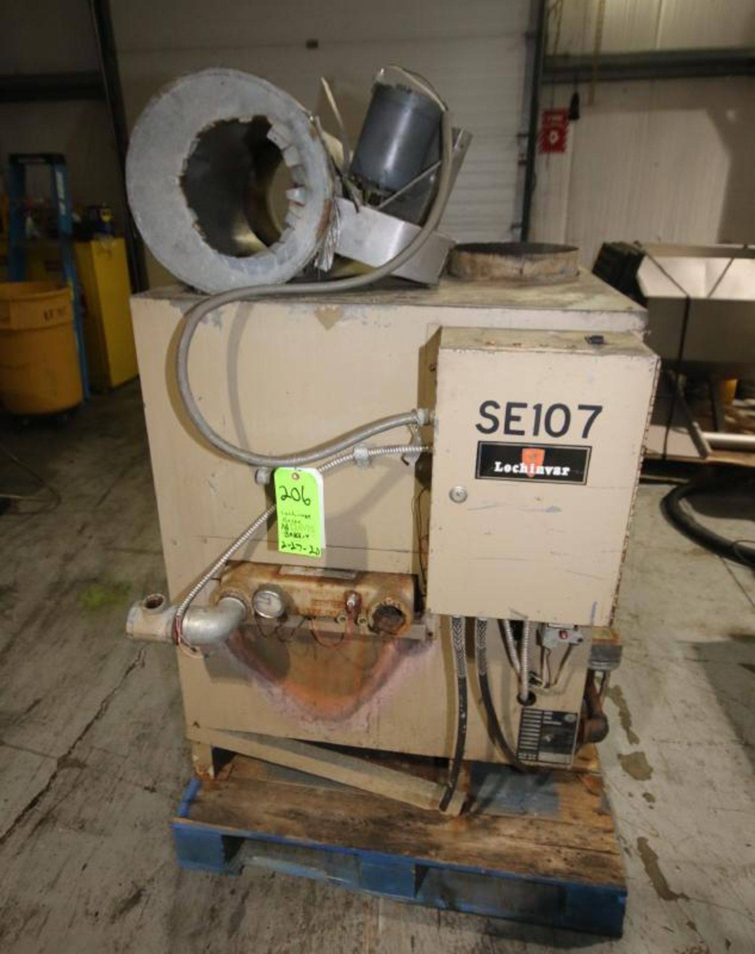 Lochinvar Boiler, Model CBN0570, SN F907469, Natural Gas Type, 160 psi (Located at the MDG Auction - Image 2 of 4