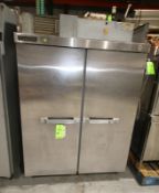 Hobart 2 - Door Refrigerator, Model QT2, SN 32 - 1101983, 18 - Racks,