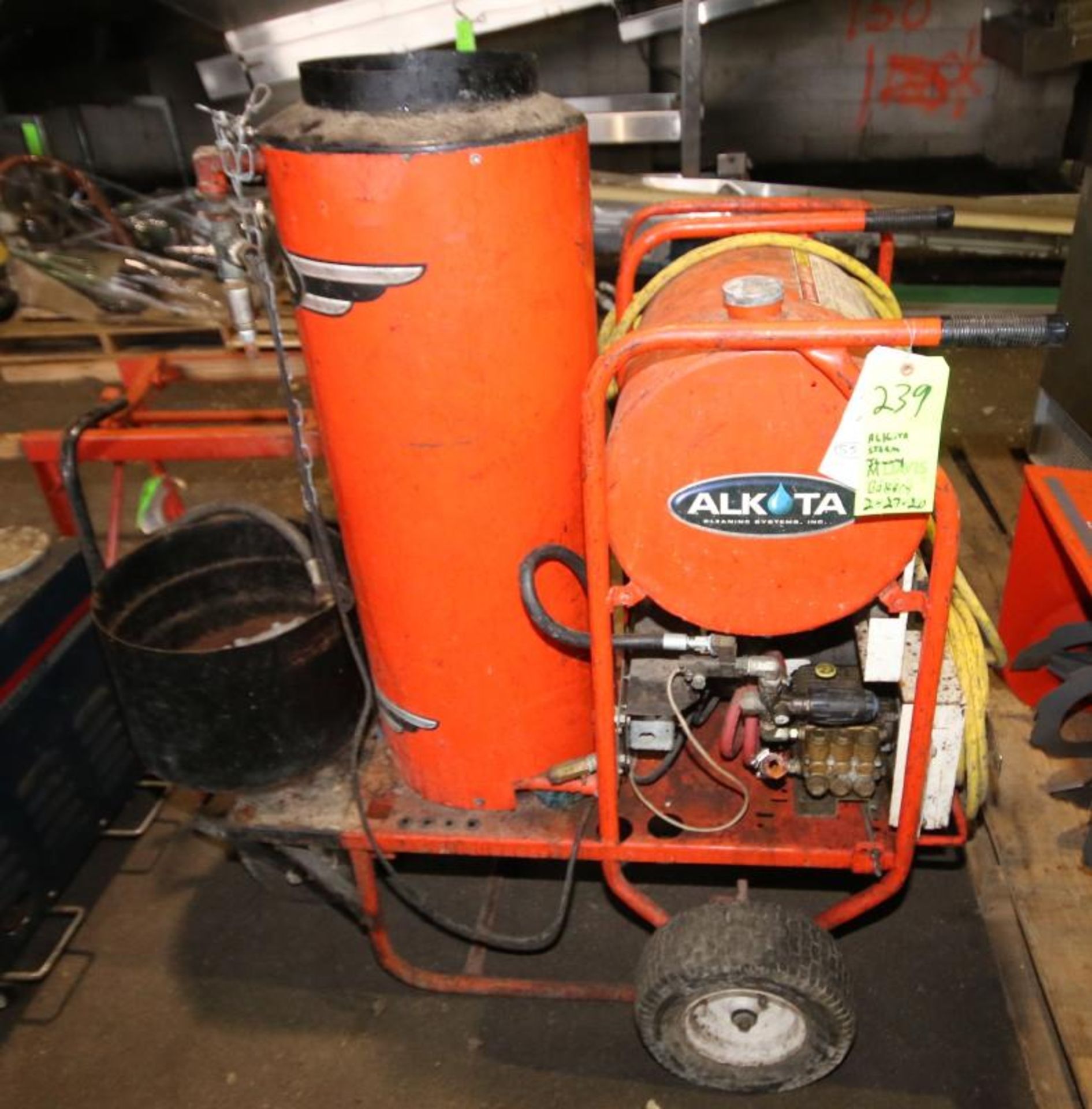 Alkita Portable Electric Steam Jenny, SN 226869, with Propane Heating System (Located at the MDG