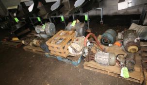 (4) Pallet of Assorted Pumps, Motors & Drives (Located at the MDG Auction Showroom in Pittsburgh,