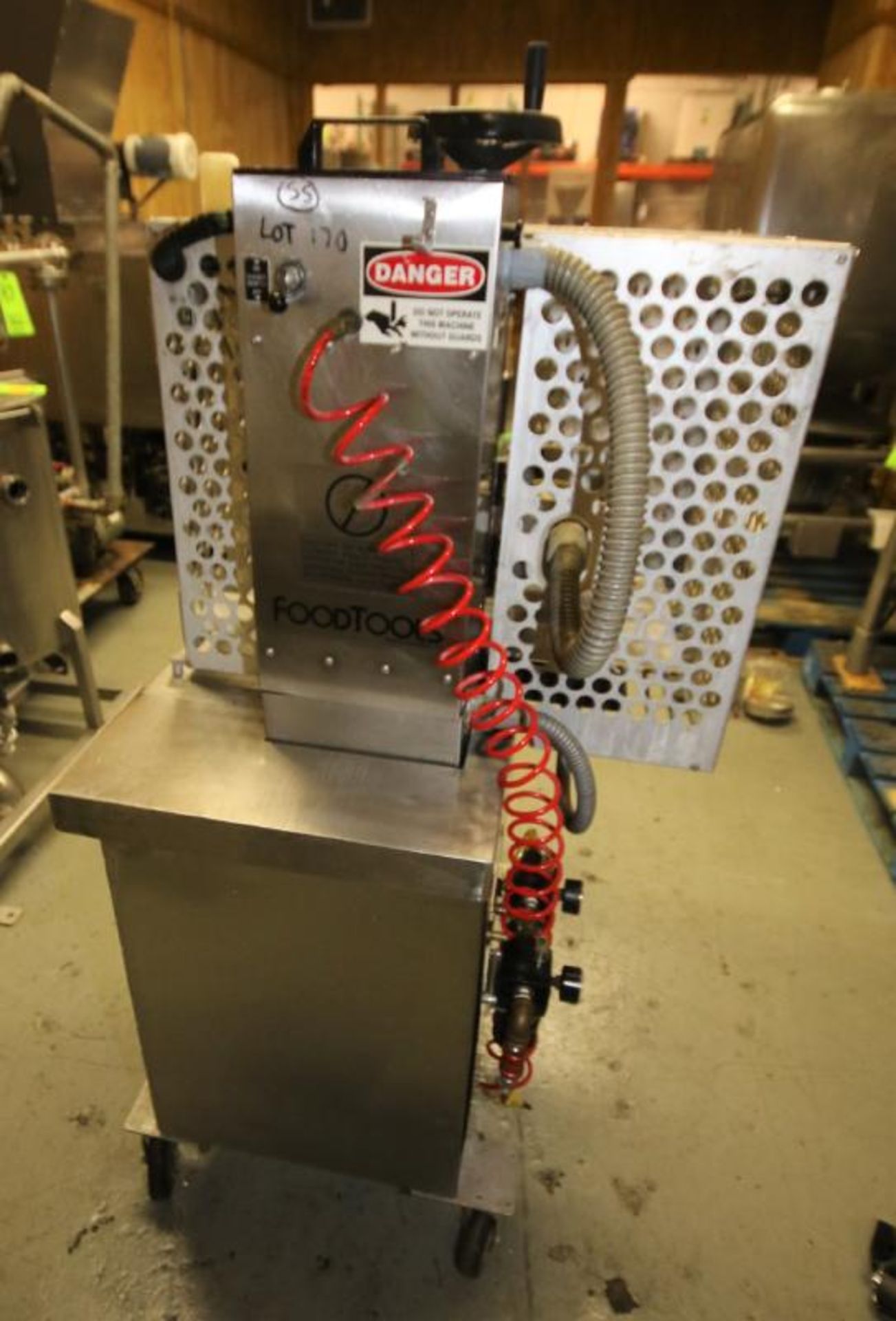 Foodtools Cake Slicer, Model CS - 2ADFC, SN C29084, 100 psi (Located at the MDG Auction Showroom - Image 4 of 6