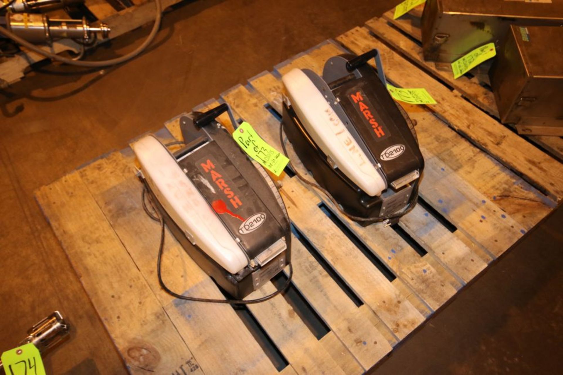 Marsh Tape Dispensers, M/N TDH110, 115 Volts (LOCATED IN BROCKPORT, NY) (NOTE: SUBJECT TO - Image 2 of 2