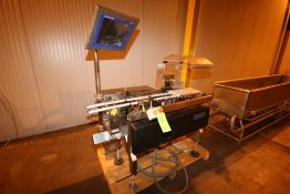 Mettler Toledo Hi-Speed Check Weigher, M/N XS, S/N 12026721, Aprox. 57" L x 8" W Belt, 120 Volts,