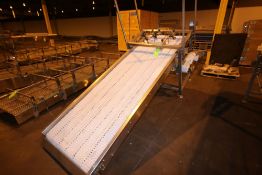 (2)-Sections of S/S Conveyor, 1-Aprox. 178" L x 51" W Belt (NOTE: Belt Uninstalled, But Present--See