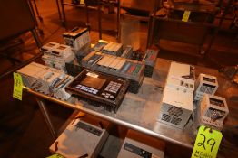 Lot of Assorted Allen Bradley Electronics, Includes Allen Bradley PanelView 600, Allen Bradley 6-