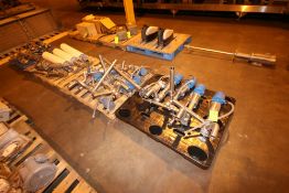 4-Pallets of Assorted S/S Accuated Ball Valves, with Control Tops, Alpha Laval S/S Air Valves,