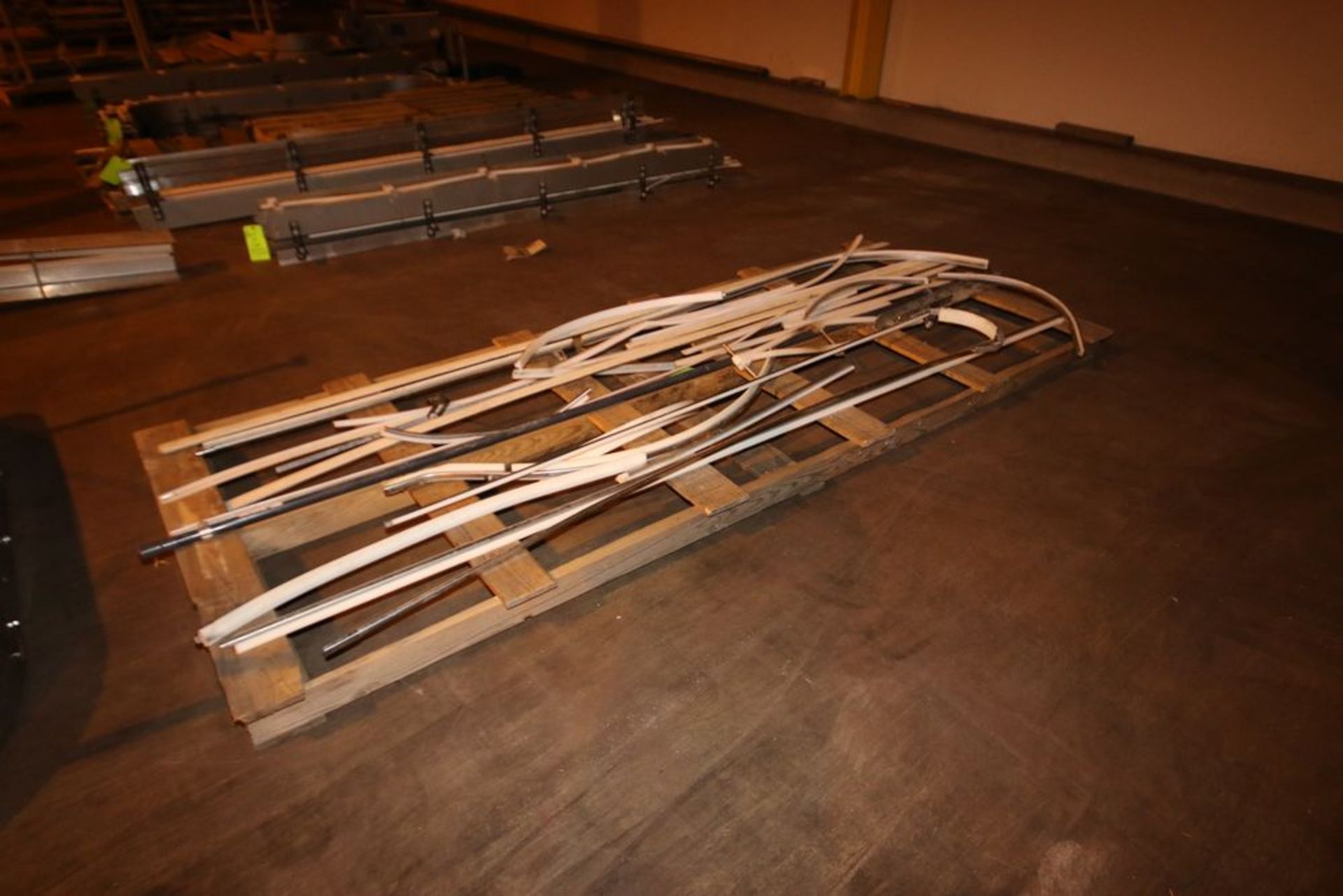 Assorted Sections of S/S Product Conveyor, Includes Aprox. (16) Straight Sections, Some 90 Degree - Image 6 of 11
