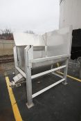 S/S Feed Auger Hopper, with Portable S/S Frame, with SEW Motor, Auger Length Aprox. 75" L (LOCATED @