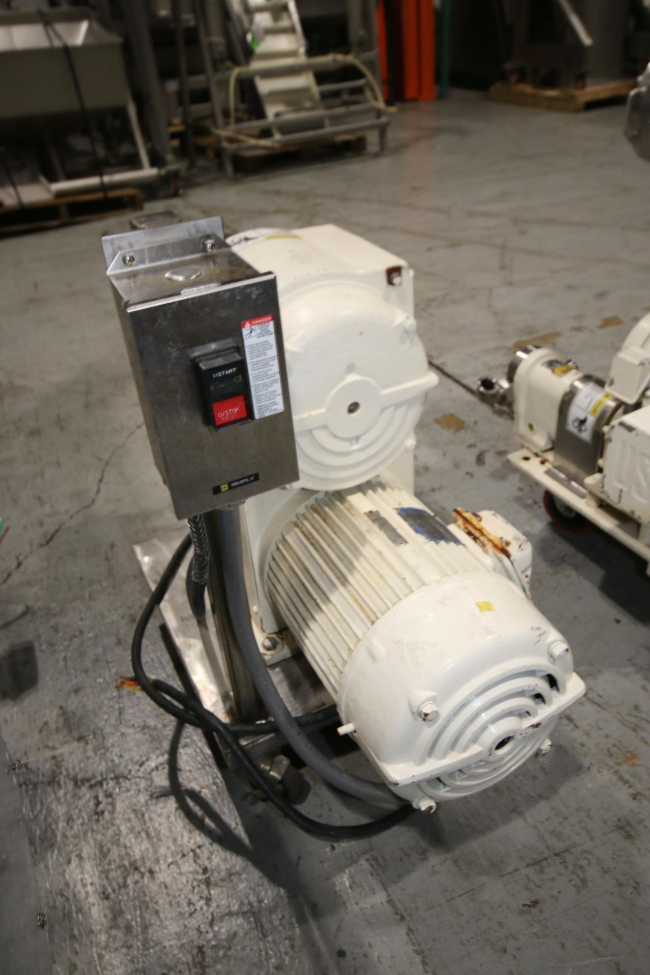 Votator Horizontal Mixer, M/N CR6, S/N 72 026V, with 5 hp Motor, 220/460 Volts, with S/S Square D - Image 7 of 7