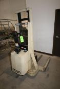 Crown 2,000 lb. CapacityWalk Behind Forklift, Truck Type: E, S/N 1A160311, with Aprox. 36" L