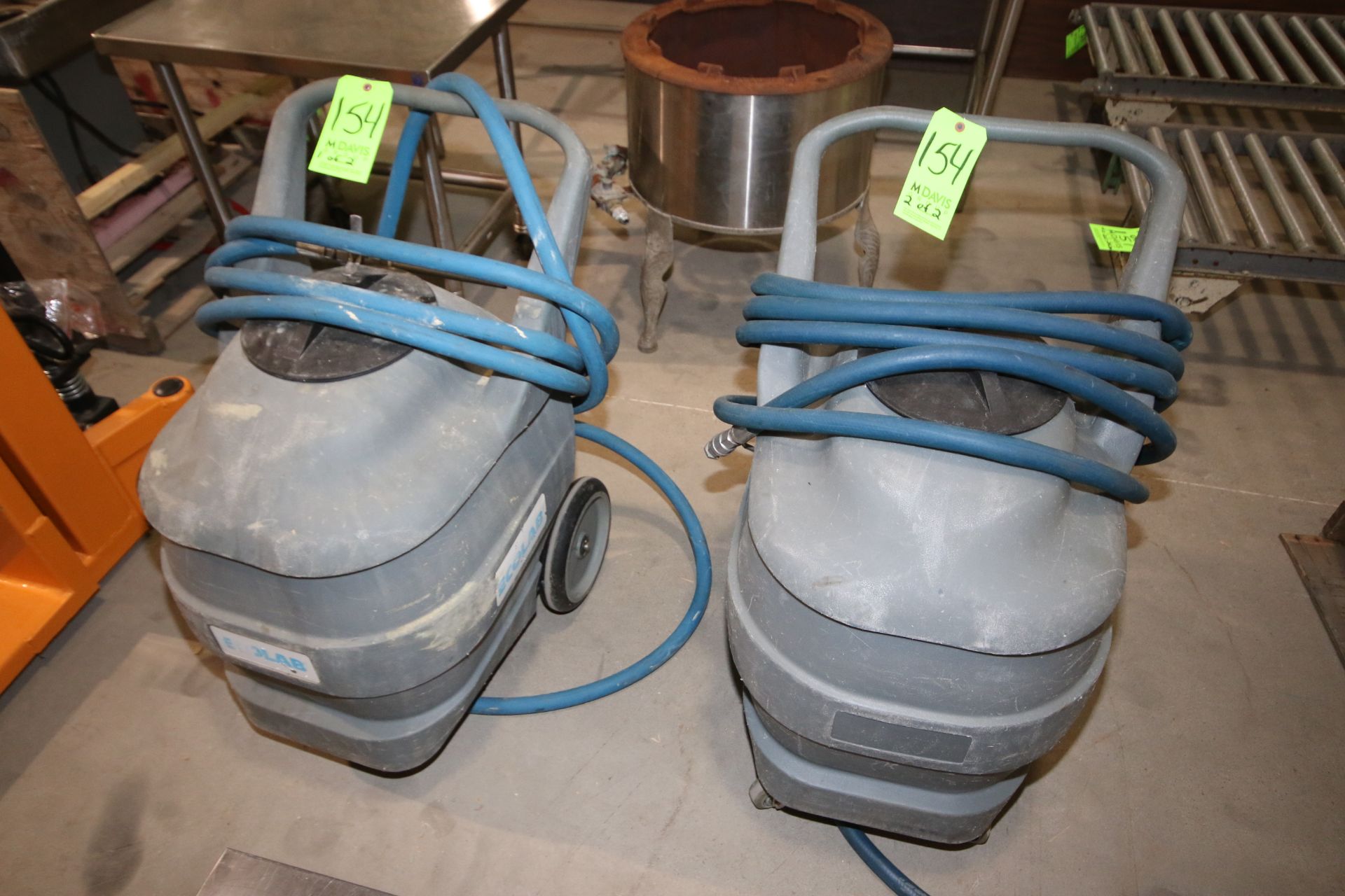 EcoLab Portable Foamers, with Hose & Nozzels (LOCATED IN YOUNGSTOWN, OH) (Rigging, Handling & Site