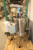 Watson / Process Systems 27" H x 20" W S/S Lab Mixing Vessel, SN 2341 - 1, MAWP 100 psi @ 350° F,