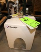 Eemax Tankless Water Heater, Model EMT2.5, SN 201202250087, 2.5 Gal. Capacity, 120V (Located