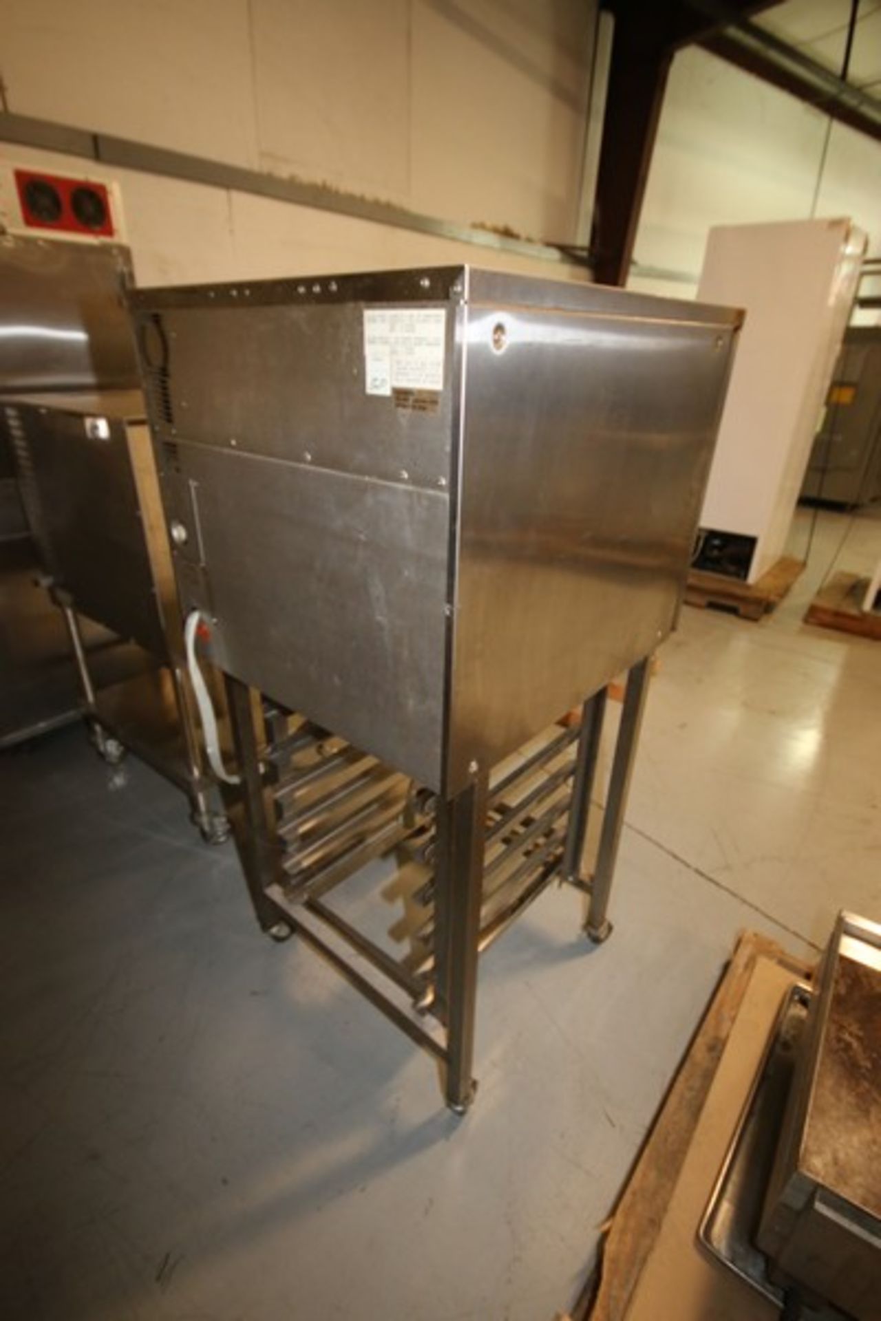 Moffat Turbo Fan 32 Confection Oven, Model E32MS, SN 297204, 208V, Mounted on S/S Tray Stand ( - Image 4 of 4