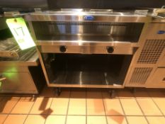 Randell Open Base Electric Hot Food Table, Model 3612-208, S/N W1041763-1, (2) Pan