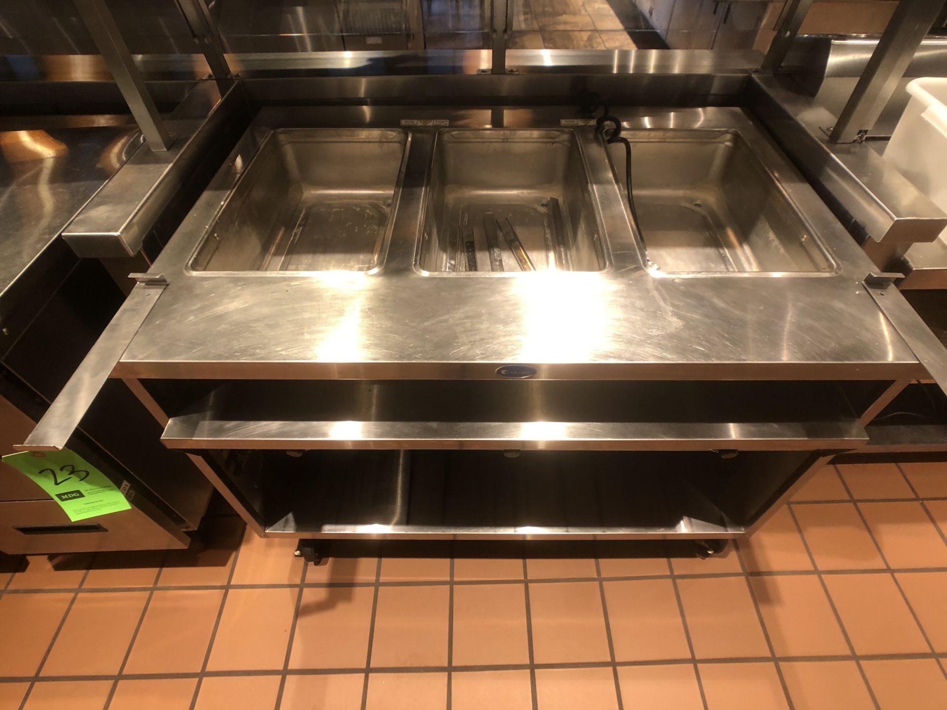 Randell Open Base Electric Hot Food Table, Model 3613-240, S/N W1041760-1, 48" W x 33" D x 36" H - Image 2 of 4