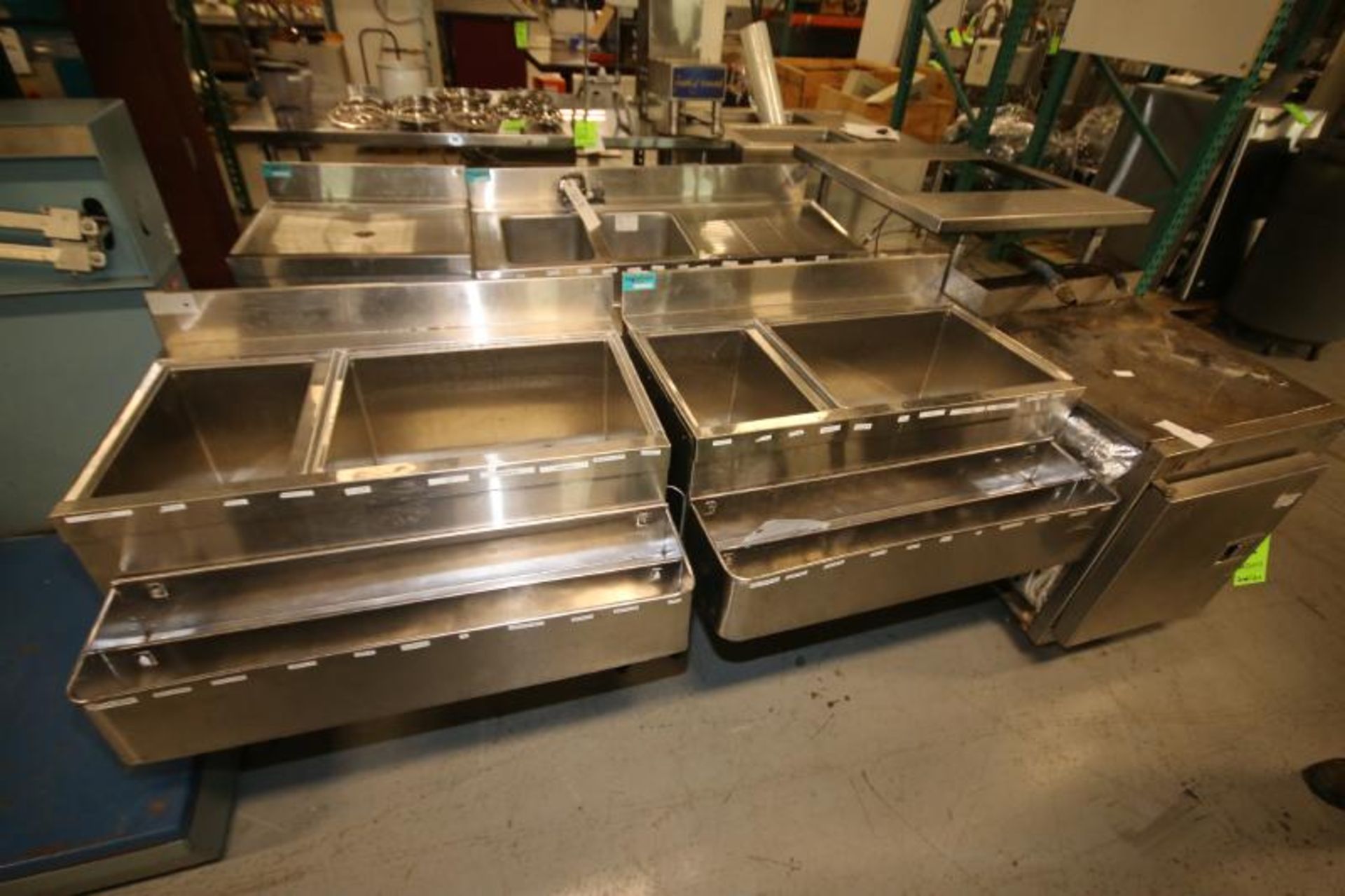 6 pcs Assorted S/S Restaurant Sink Stations, Includes Cleveland Steam Craft Oven, Model 21CGAS, 120V - Image 2 of 3