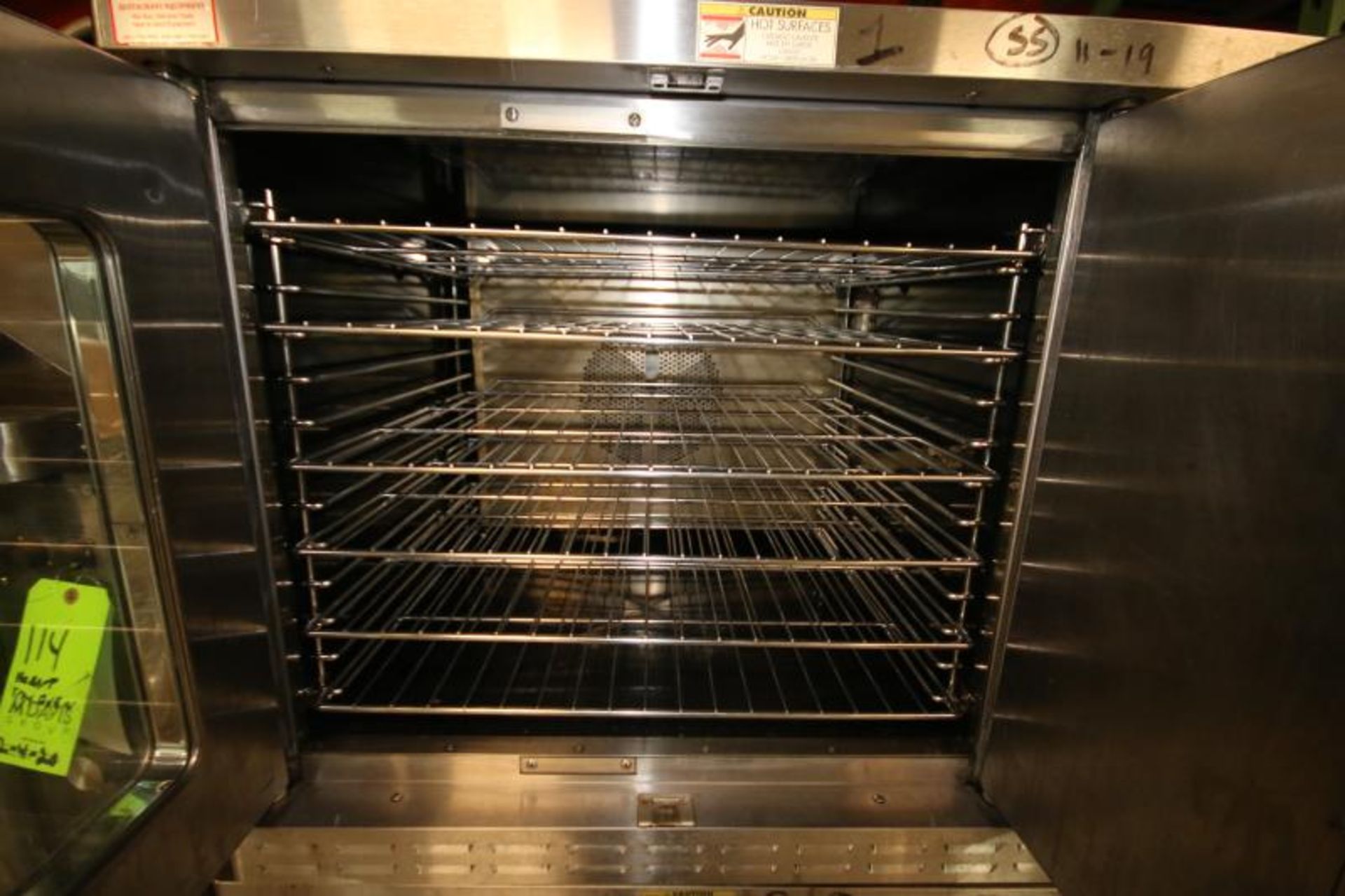 Alto-Shaam Full Size Electric Convection Oven, Model ASC-4E, SN 381809-000, 208V, 3 Phase, - Image 2 of 2