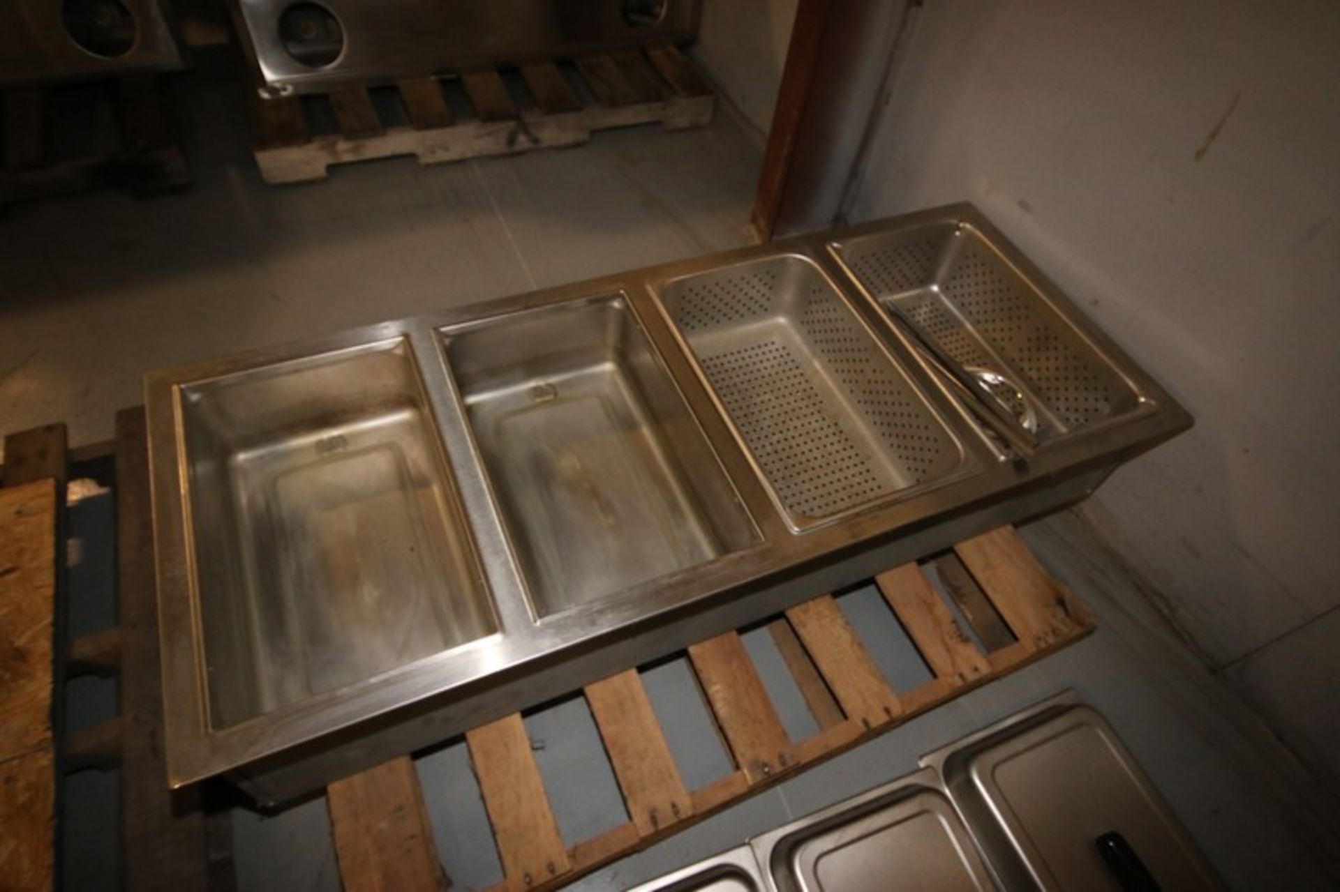 4-Station Rectangular Drop in Hot Food Well, Includes (2) Inserts & (3) Lids - Image 2 of 2