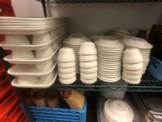 Assorted Ceramic and Plastic Bowls