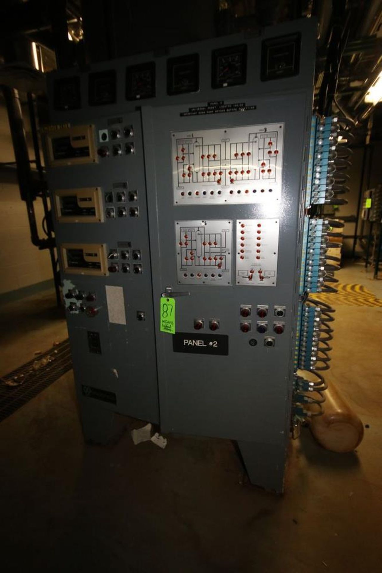 Vaponics Double Door Control Panel, with Display Gauges & Gould Modicon 484 Controller (LOCATED IN