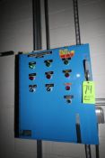 Buda Pump Station Control Panel, S/N ELC06800, Wall Mounted (LOCATED IN DEIONIZED WATER SYSTEM ROOM)
