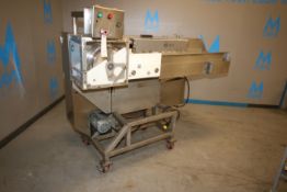 Carruthers Equipment S/S Dicer, M/N AutoSlicer 5100, S/N 51065 with 12" W Infeed Conveyor &