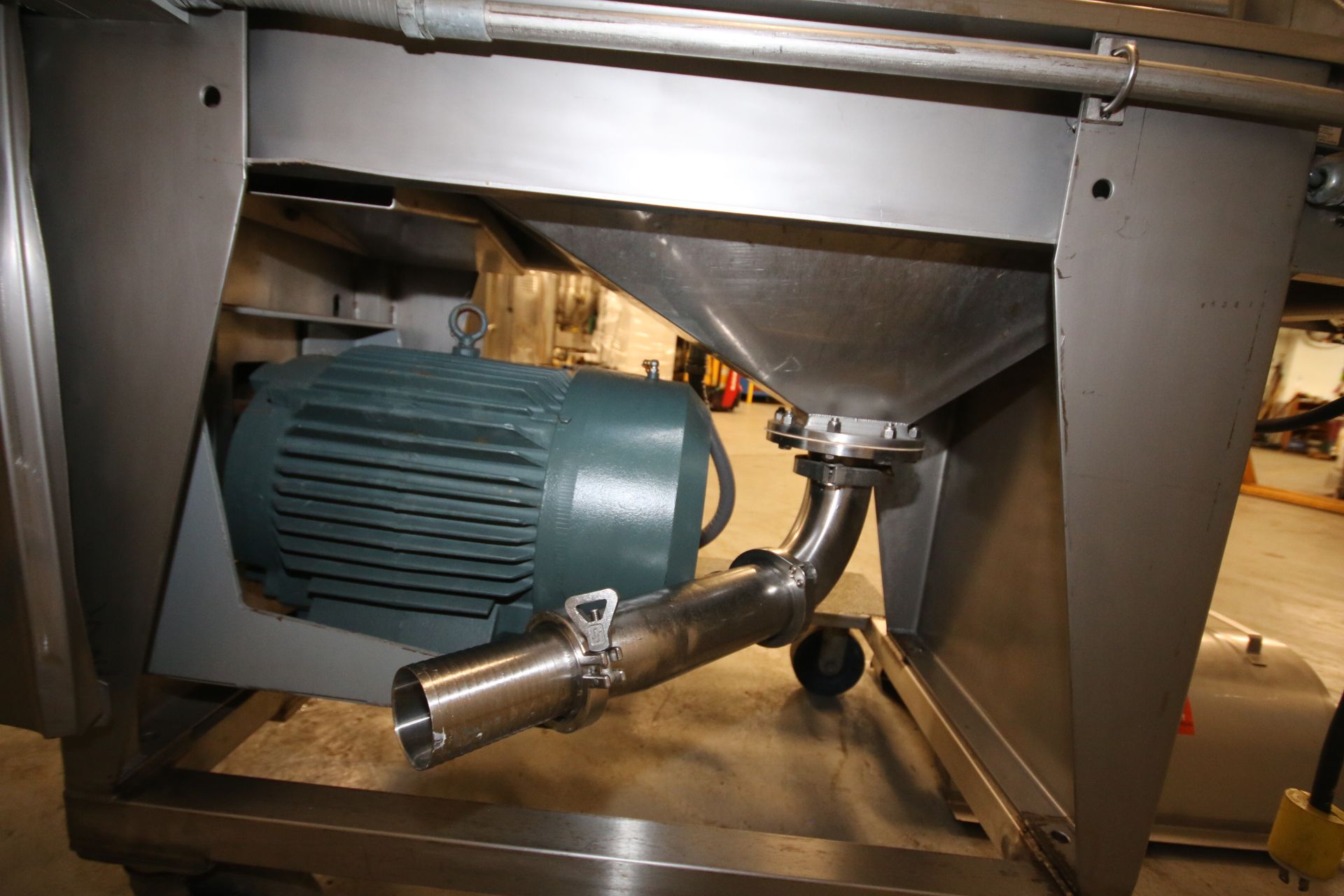 Brown S/S Screw Finisher / Extractor, Model 3900, S/N 3902 AAAA, 10 hp / 1160 rpm, with AB Starter - Image 7 of 11