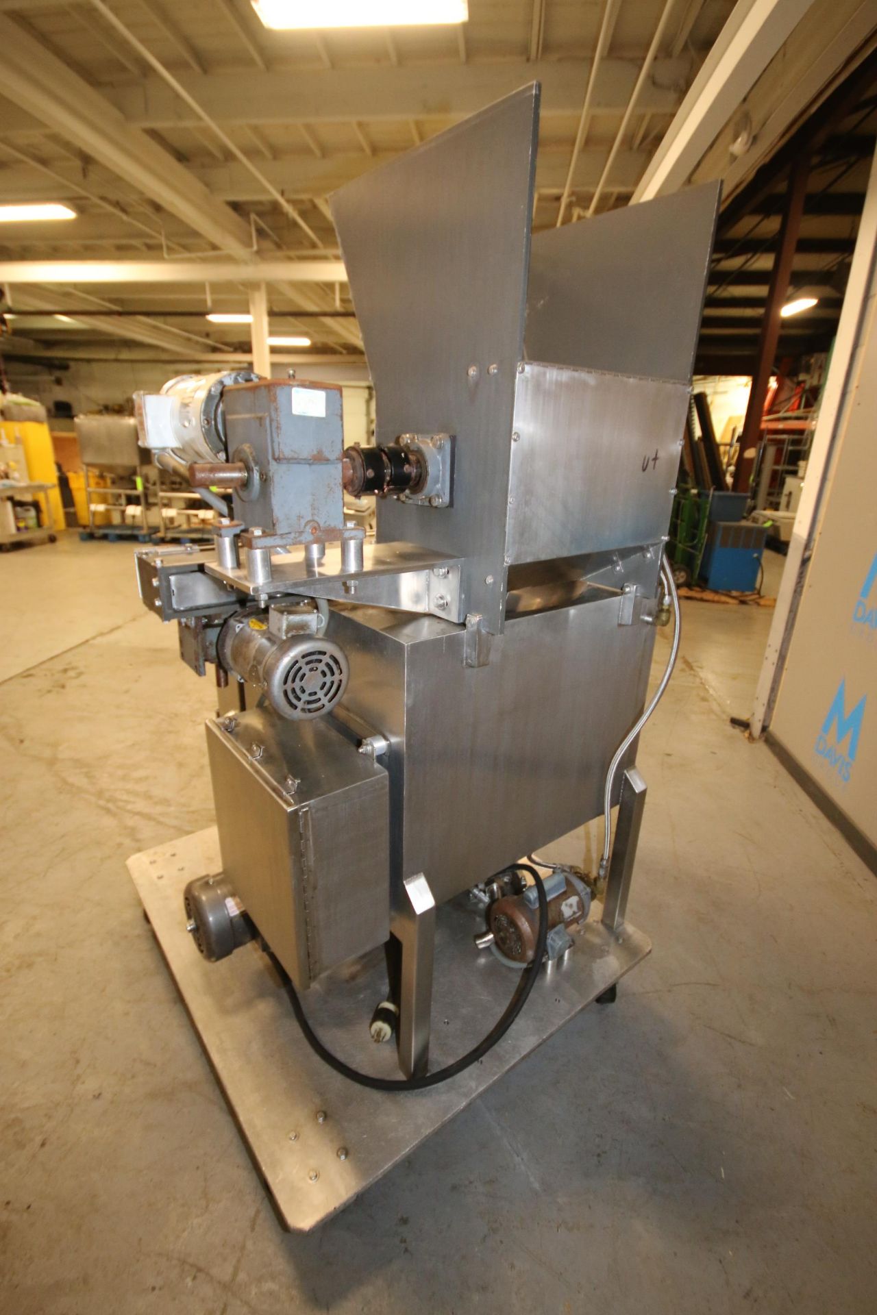 Fedco Portable S/S Butter / Kettle Mixing System, Model WS BMA, SN 170, with 29" W x 30" D" W Hinged - Image 5 of 9