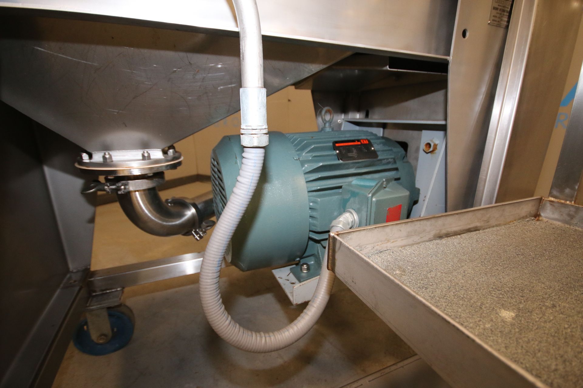 Brown S/S Screw Finisher / Extractor, Model 3900, S/N 3902 AAAA, 10 hp / 1160 rpm, with AB Starter - Image 8 of 11