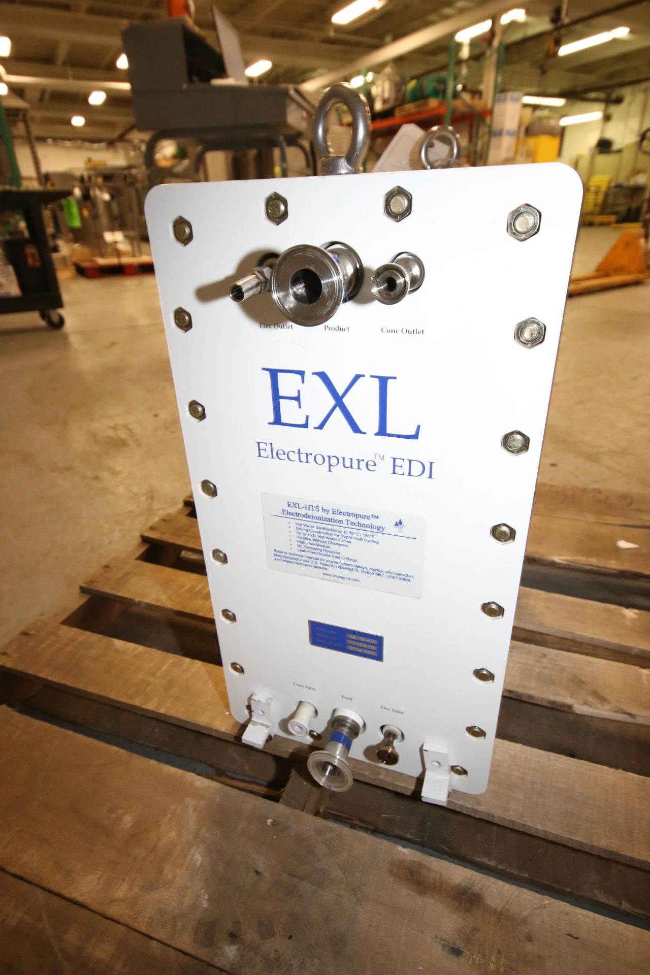 ElectroPure Continuous Flow High Capacity EDI Water Module, M/N EXL-710-HTS, S/N 1710012, Low - Image 3 of 5