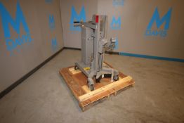 Easy Equipment 600 lb. Fiber Drum Lift, M/N EL600S1 DCSPDCM, S/N H09064, Electrically Operated,