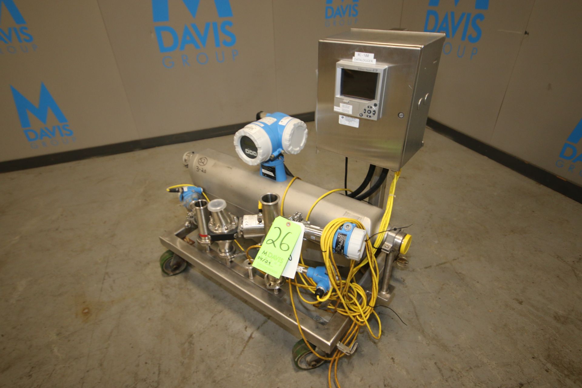 Endress Hauser Promass 80 S/S Flow Meter, Type 4X, S/N E8015516000, with Aprox. 2" Clamp Type S/S - Image 3 of 5