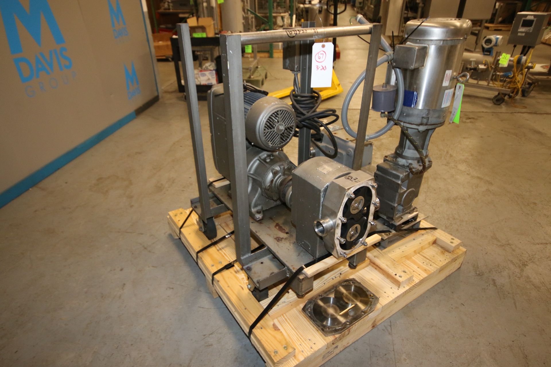 APV Crepaco 5 hp Positive Displacement Pump, Size: R4R, S/N E-4936, with Aprox. 2" Thread Type - Image 10 of 12