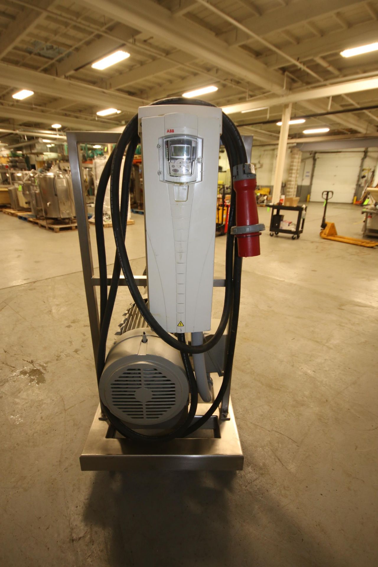 Hydro Dynamics Shockwave Power Reactor, Model Sanitary SPR, SN Lease SPR, Size 10" x 4", 316L S/S, - Image 8 of 10