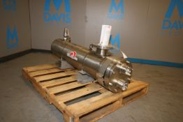 2013 Enerquip S/S Shell & Tube Heat Exchanger, S/N 16323, Tag. No.: T3421-HEX2, MAWP Shell Side: 150