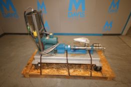 Moyno Progressing Cavity Pump, Type 1FG3 SSO, SN AM2079 - 1, with 1.5" CT Head, Reliance Variable