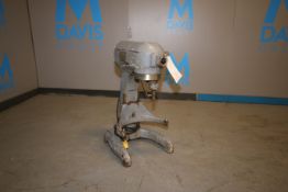 Hobart Commercial Mixer, Model A - 200, SN 1206890, 1/3 hp, 115V, (Note: No Attachments Included) (