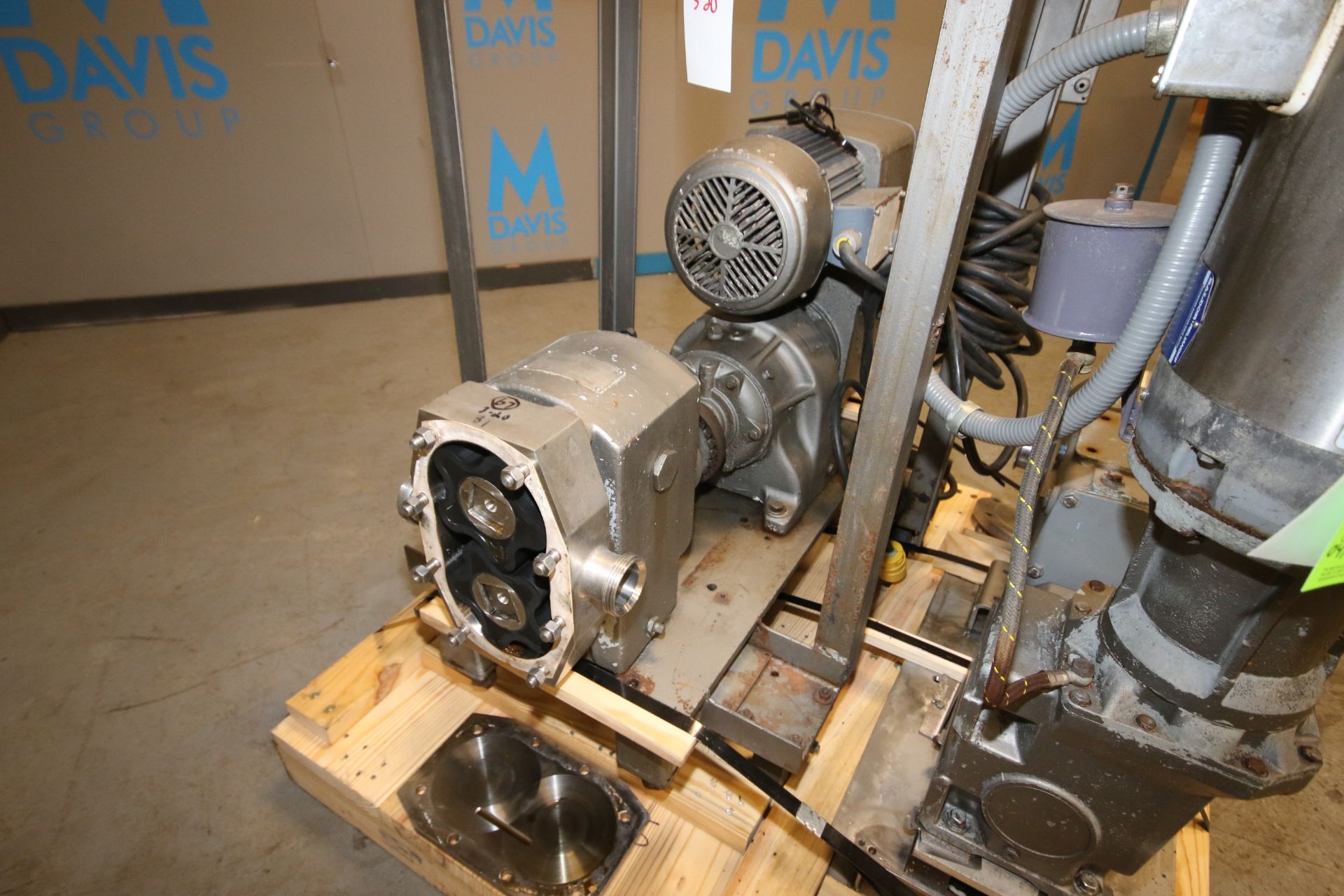 APV Crepaco 5 hp Positive Displacement Pump, Size: R4R, S/N E-4936, with Aprox. 2" Thread Type - Image 12 of 12