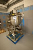 Hamilton 100 Gal. Jacketed S/S Kettle, SN C-6152-4, with 1 hp Scrape Surface Agitator, 230 - 460