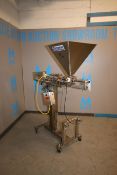 Colborne Portable Piston Filler / Depositor, with 20" x 20" Feed Hopper, Mounted on S/S Frame (