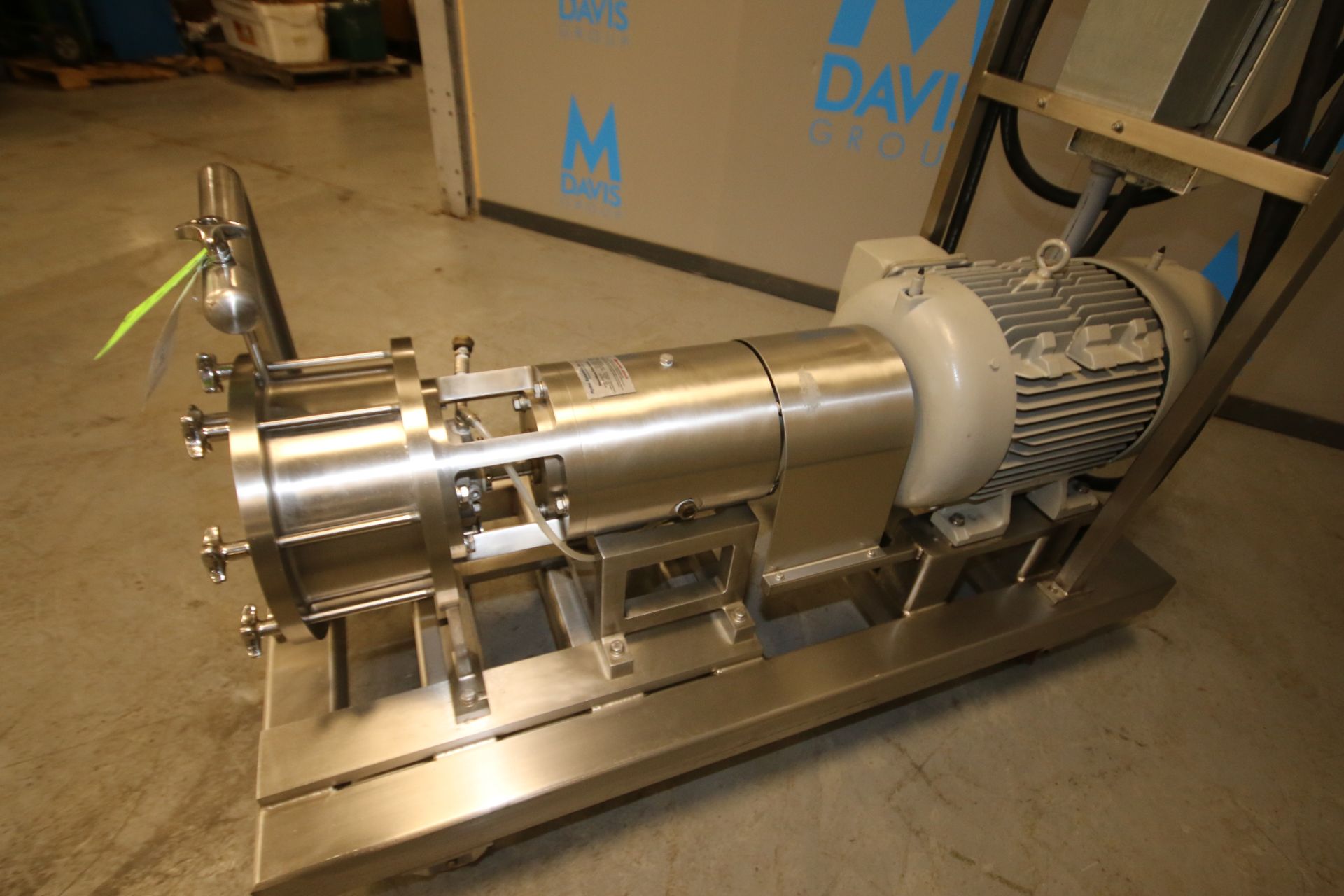 Hydro Dynamics Shockwave Power Reactor, Model Sanitary SPR, SN Lease SPR, Size 10" x 4", 316L S/S, - Image 2 of 10