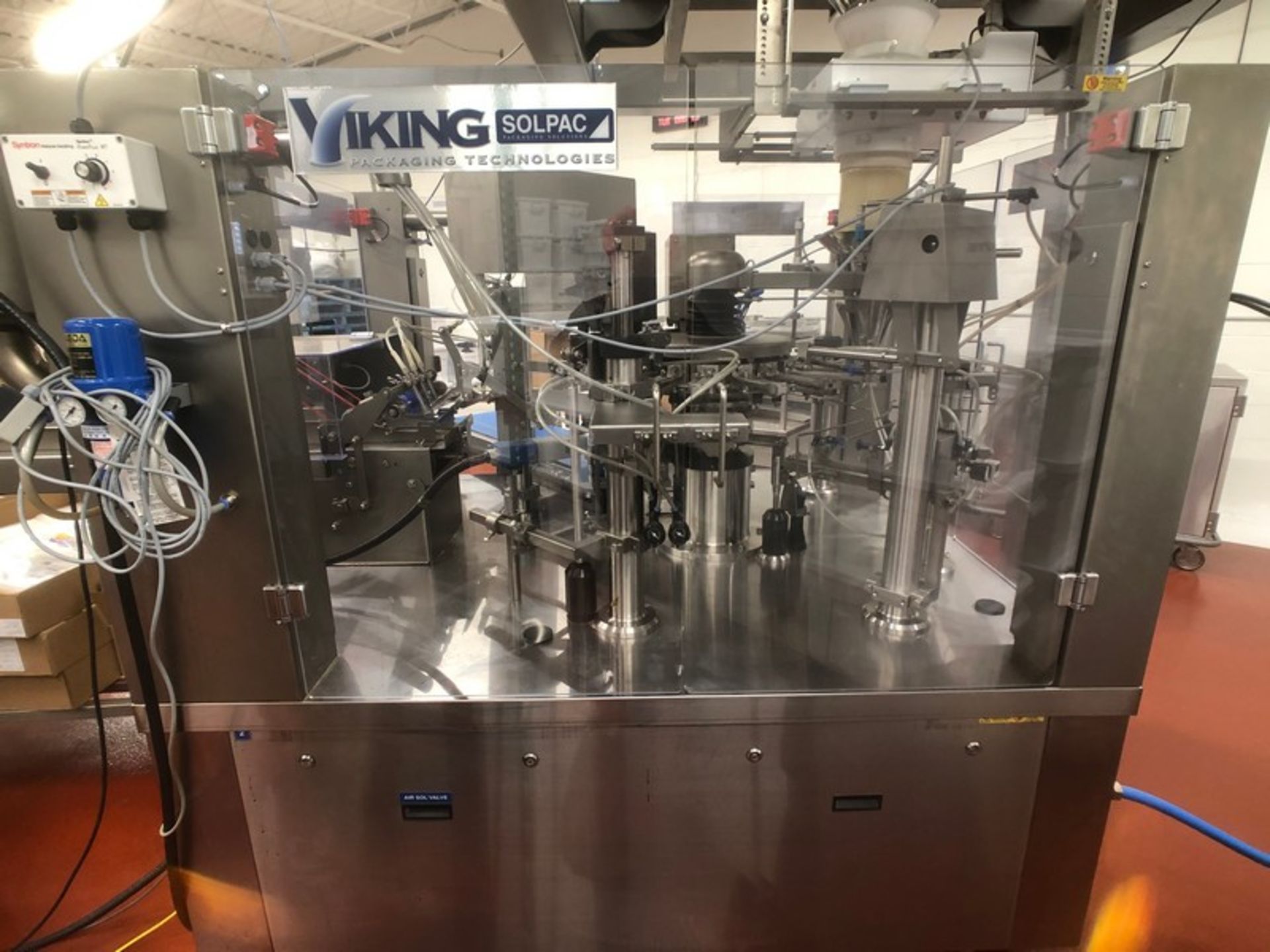 2017 Viking/Solpac Premade Pouch Packager, Model 8S-235, S/N PO-21864, 480V, Previously Running - Image 4 of 22