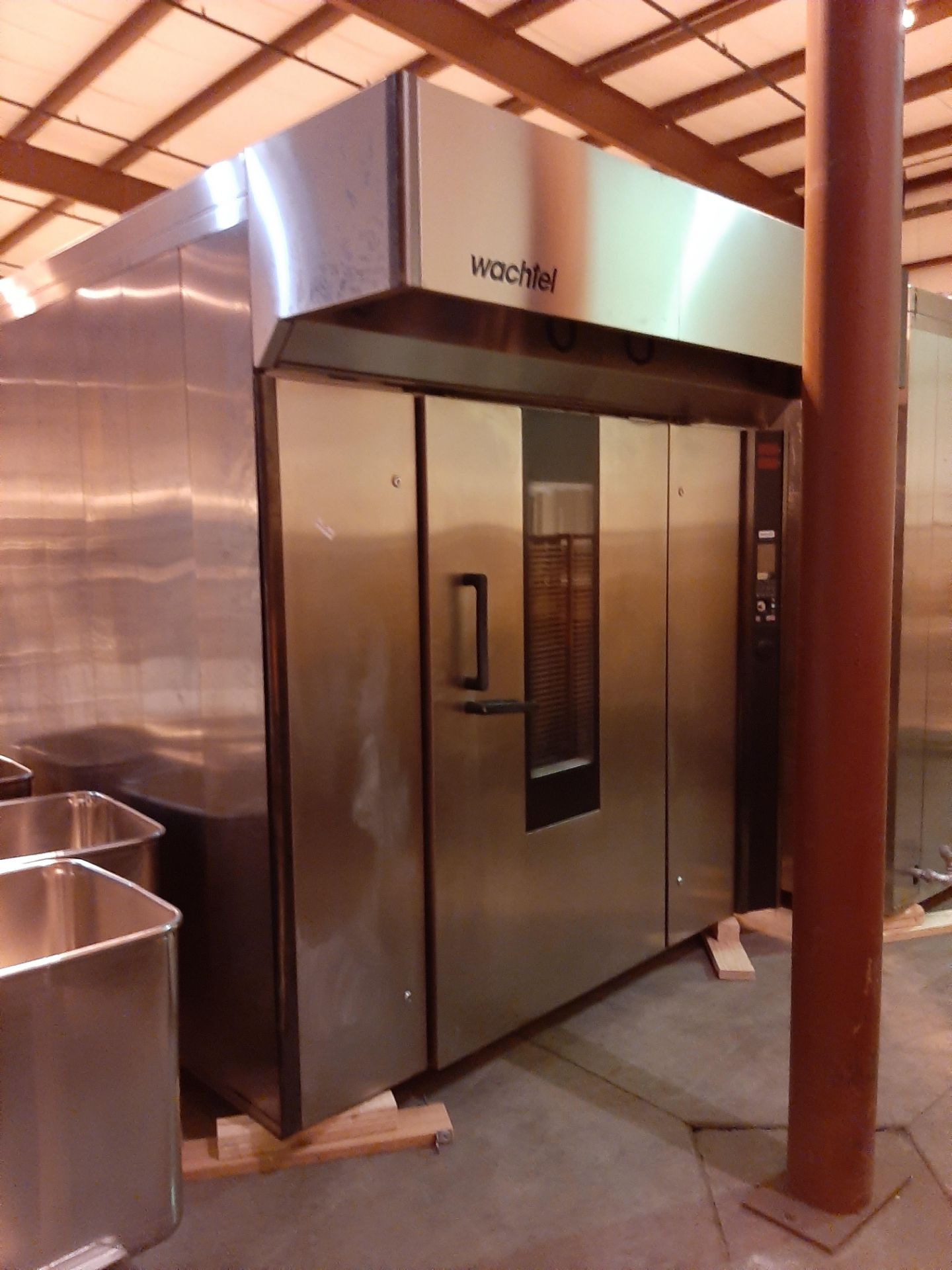 Wachtel Compact 2.8 Double-Rack Baking Oven , Model 2.8 Double Rack, S/N 27390, Owner Item Number ,