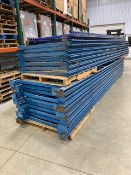 Pallet Racking, (17) Uprights 44" W, (85) Cross Bars 8' L (Located in Sioux Falls)