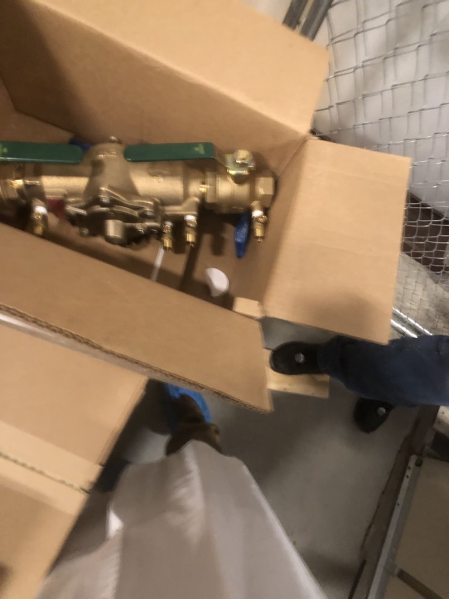 New Watts 1-1/2" Reduced Pressure Zone Assembly Backflow Prventer, Model LF009M2-QT 1 1/2 (Located - Image 2 of 8