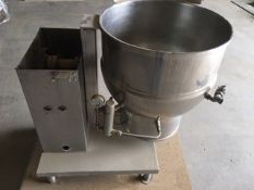 Groen 40 Gal. S/S Tilt Kettle, M/N DEE-4-40 (NOTE:  Missing Cover) (LOCATED IN PASO ROBLES, CA) (