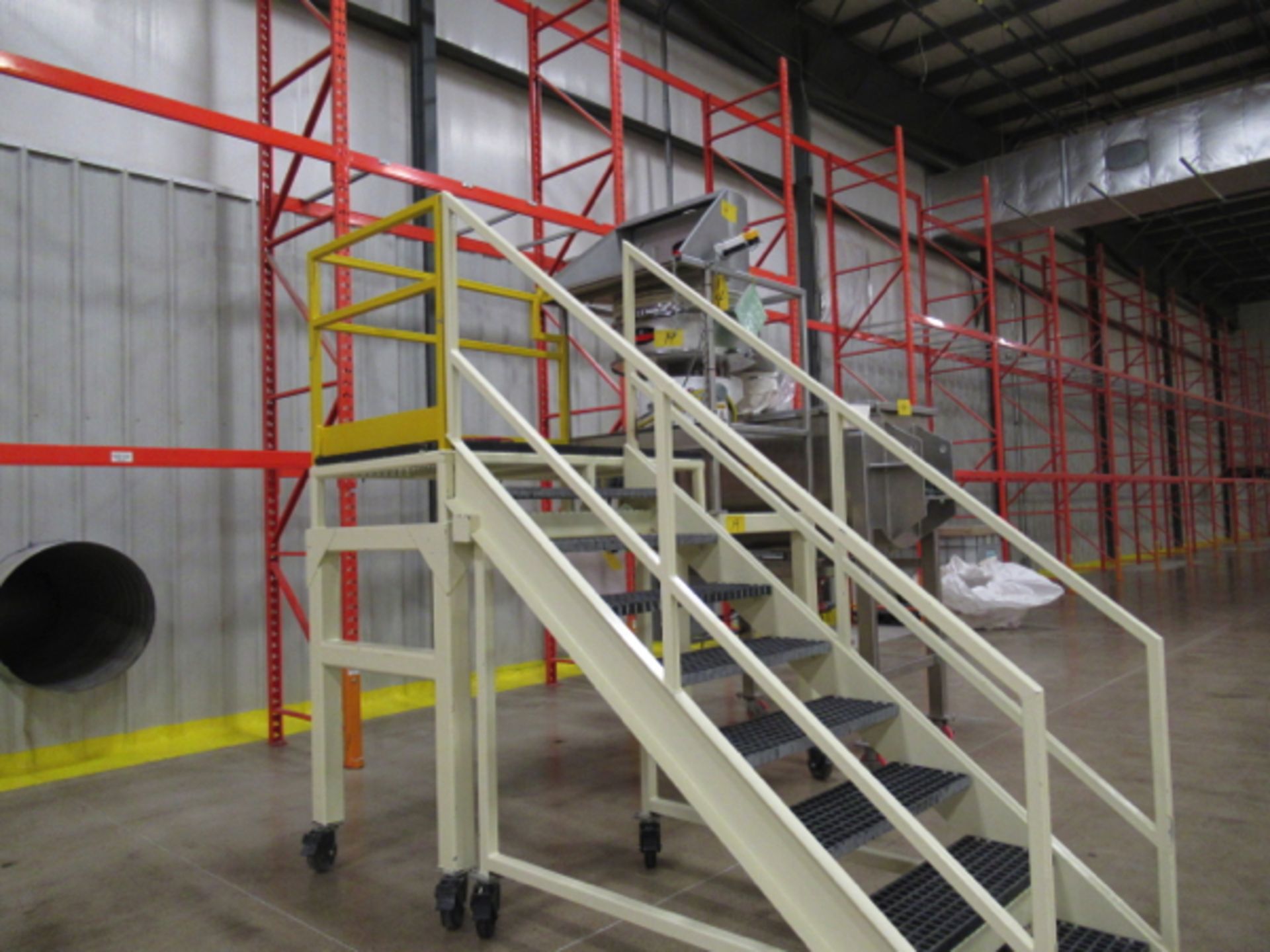 Portable Mezzanine, Previously Used with Kason Sifter in Lot 21A and Ribbon Blender in Lot 21 (